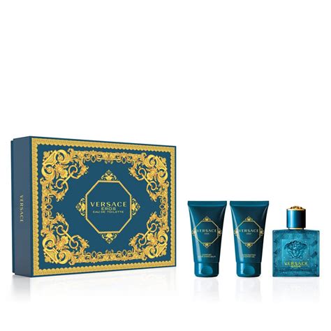 versace eros box set|Versace Eros 50ml gift set.